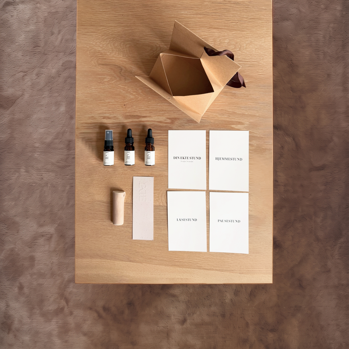 EKTE Duftstund, 3 duftprøver á 10 ml